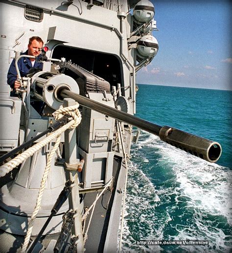 스크랩 해군 함정 근접방어용 Mk 38 25mm 함상용 Chain Gun