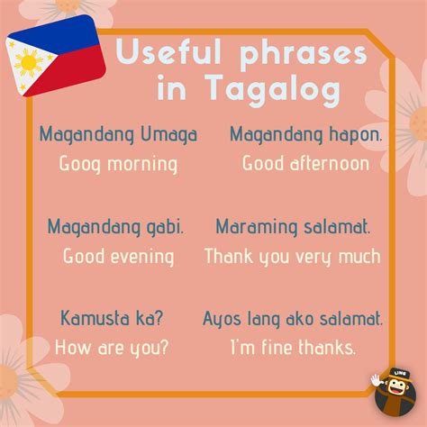 Lets Learn Some Greeting In Tagalog With Ling Tagalog Words Tagalog