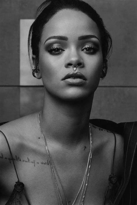 Rihanna Singer Black Singer Jamaican Black And White Actress Black