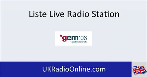 Gem 106 Listen Live