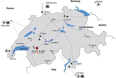 Travel And Public Transport Destination Gstaad