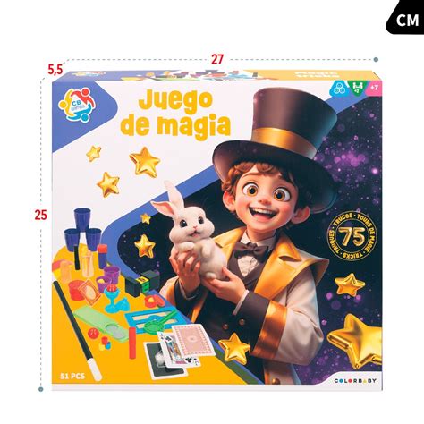 Juego De Magia Para Niños Magic Box 51 Piezas