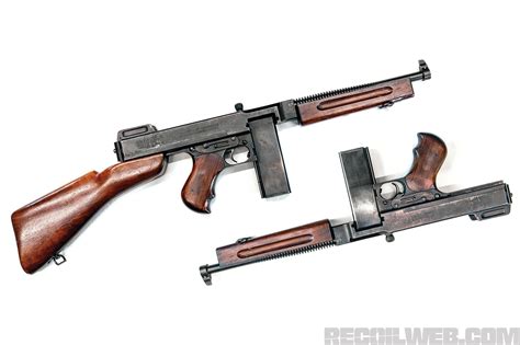 A Tale Of Two Histories Thompson Submachine Gun 30 Caliber Prototype