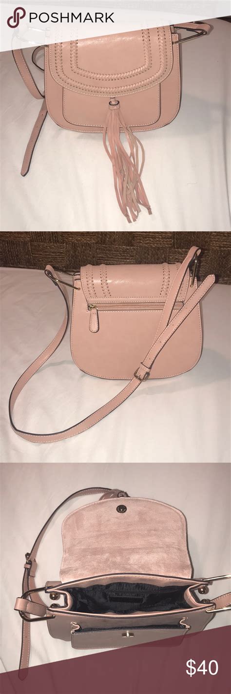 Nwot Franco Sarto Light Pink Saddle Handbag Saddle Handbags Branded