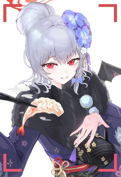 ArtStation - BlueArchive haruna (New year ver.)