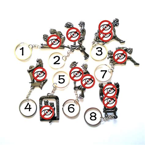 Adults Keychain Funny Ts Novelty Sex Product With Moveable Body 8