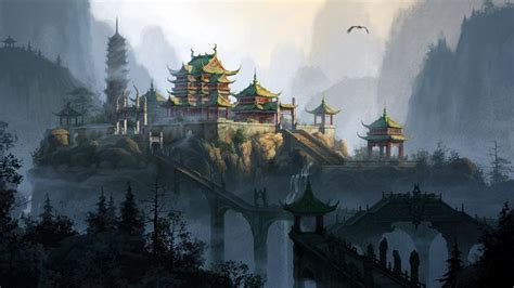 Chimese Temple Chinese Wallpaper 1920x1080 Px 6036 Fantasy
