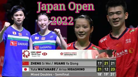 bwf japan open 2022 results