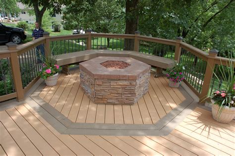 A fire pit is a simple accessory that will enhance your home's outdoor living space. Fire Pits Wooden Decks, Fire Pit Ideas Fire Pits Wooden ...