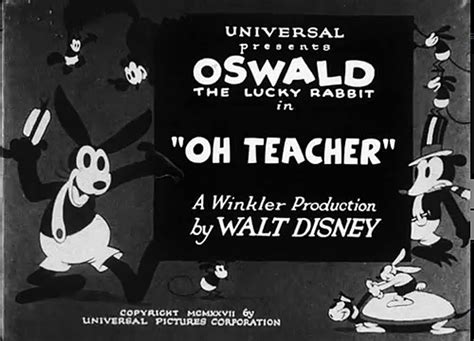 Oswald The Lucky Rabbit 1927