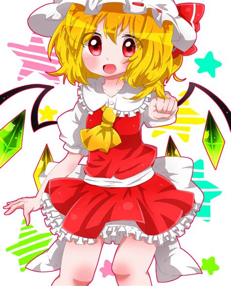 Flandre Scarlet Touhou Drawn By Kyapinetzu Danbooru