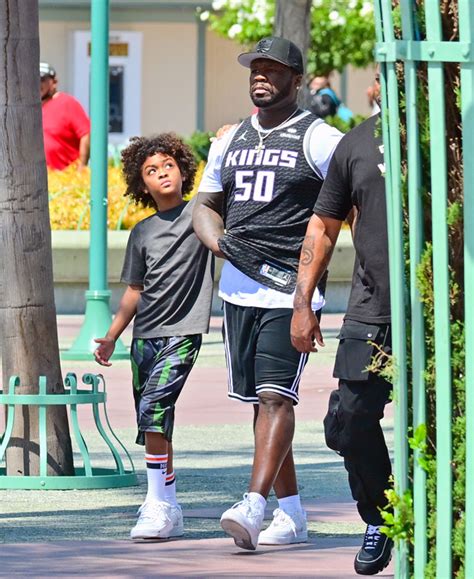 50 Cent Takes His Son Sire 9 To Disneyland Photo Hollywood Life