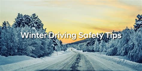 Winter Driving Safety Tips Lakeland Hyundai