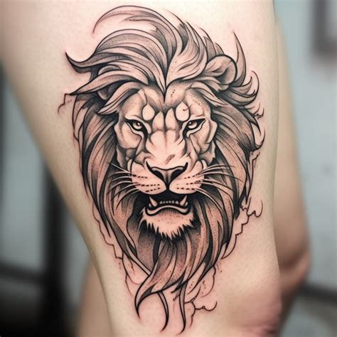 Lion Tattoo Meaning Uncovering The Deeper Symbolism Behind This