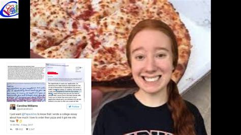 The College Admissions Essay About Papa John’s Pizza That Yale Loved Highlighted Edition Youtube