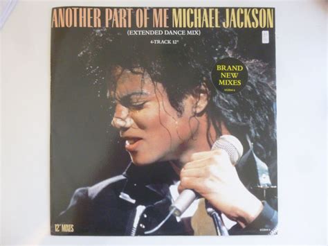 Michael Jackson Another Part Of Me Extended Dance Mix 1988 Vinyl