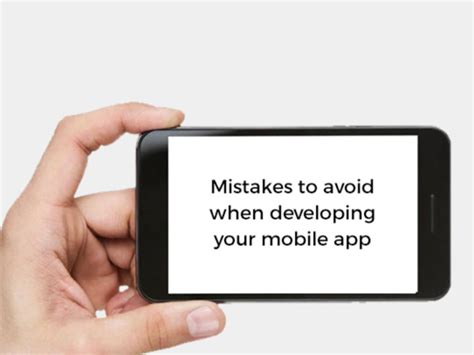 Top Mistakes To Avoid While Developing A Mobile App Zaptech Solutions