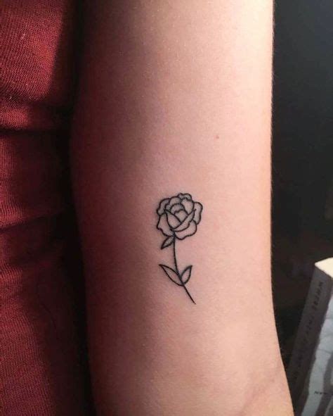 12 Simple Rose Tattoos Ideas Rose Tattoos Tattoos Simple Rose Tattoo