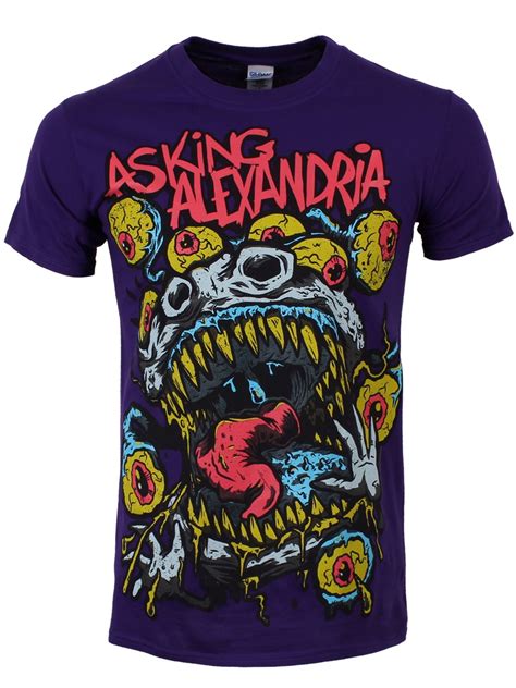 Asking Alexandria Eyeballs Mens T Shirt Offical Band Merch Buy
