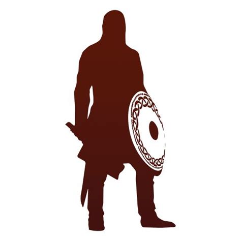Warrior And Viking Silhouette Ad Sponsored Affiliate Silhouette