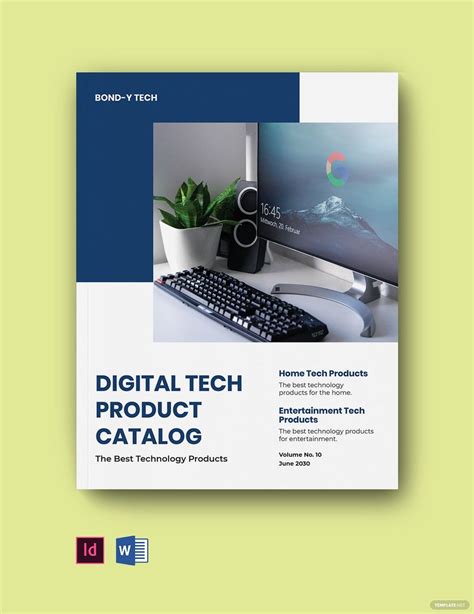Digital Product Catalog Template In Word Indesign Pdf Download