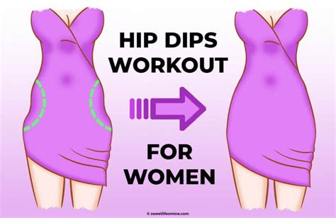 Hip Dips Workout For Women At Home Sweet Life O Mine
