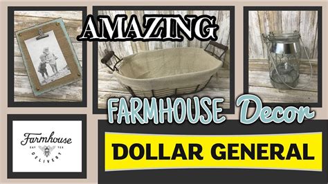 Save up to 25% on home items*. DOLLAR GENERAL | DOLLAR TREE Haul | AMAZING NEW Farmhouse ...
