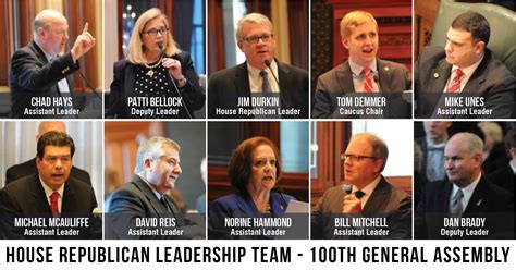 House Republican Leadership Team 100th Ga Office Of The