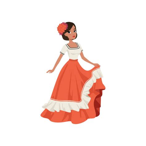 cartoon of typical mexican dress illustrations royalty free vector graphics and clip art istock