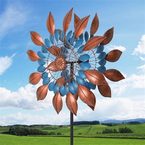 Gccsj Wind Spinners Outdoor Metal Large 84 Inch Yard