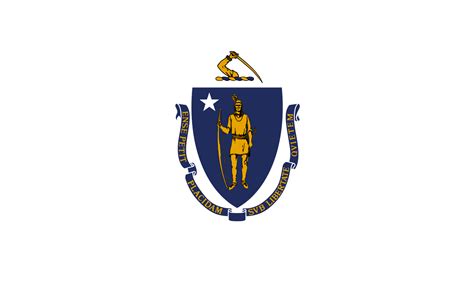 Fileflag Of Massachusettssvg Wikimedia Commons