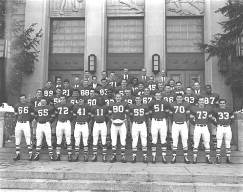 1953 Michigan State College Football Team This Photograph Flickr