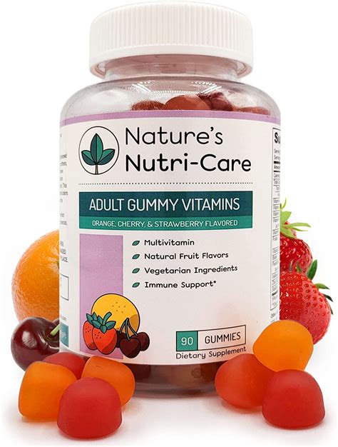 nature s nutri care gummy vitamins multivitamins for women mens multivitamin