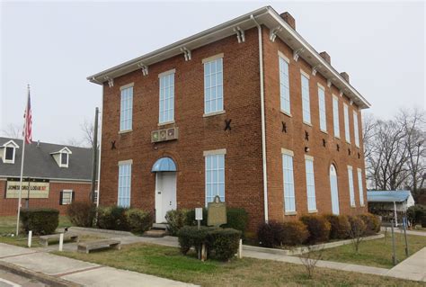 Old Clayton County Courthouse And Masonic Lodge Jonesboro Flickr
