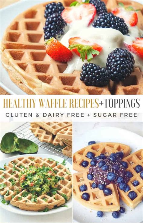 Enter custom recipes and notes of your own. 3 Dairy Free Waffles Recipes (Gluten Free) + Waffle ...