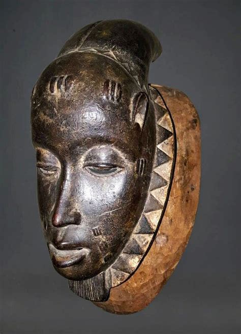 Baule Mask Ivory Coast Masks Art African Art Ancient Art