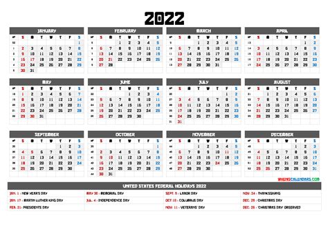 Printable Calendar 2022 Uk Bed Frames Ideas