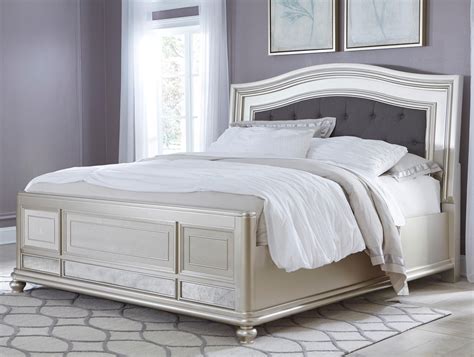 Signature Design By Ashley Coralayne King Panel Bed With Arched