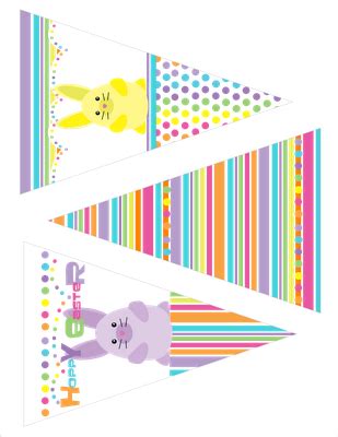 bunnybanner | Easter printables free, Easter templates printables, Easter decorations printables