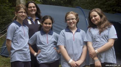 girl guides get fresh new uniform bbc news