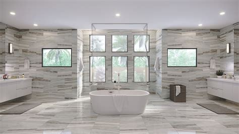 3d Interior Rendering Master Bathroom Design Artistic Visions