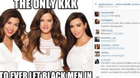 Khloe Kardashians Kkk Post Sparks Outrage On Social Media