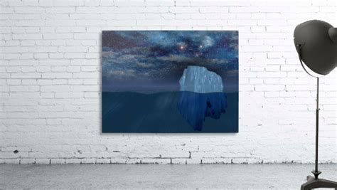 Iceberg At Night Bruce Rolff
