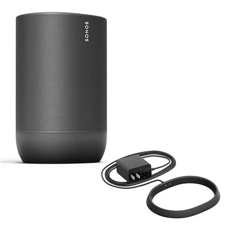 Sonos Move Durable Battery Powered Smart Speaker With Additional