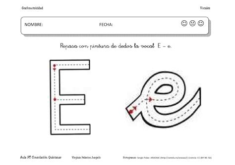 Material Educativo Material Para Trabajar Las 5 Vocales Trazos