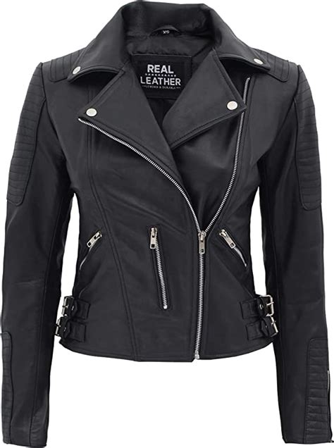 Leather Jackets For Women At Amazon Womens Coats Shop