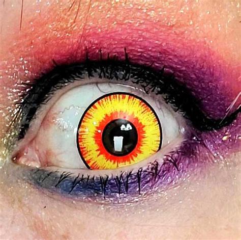 Dragons Breath Contacts For Halloween And Cosplay Gothika