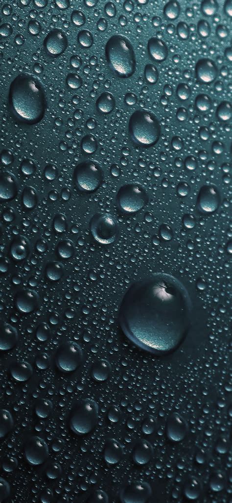 Apple Iphone Wallpaper Vr32 Rain Drop Blue Water Sad