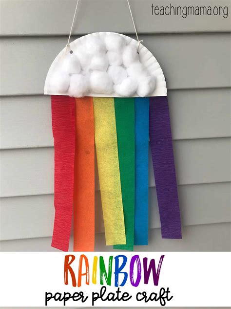 10 Fun Kids Rainbow Crafts Diy Thought