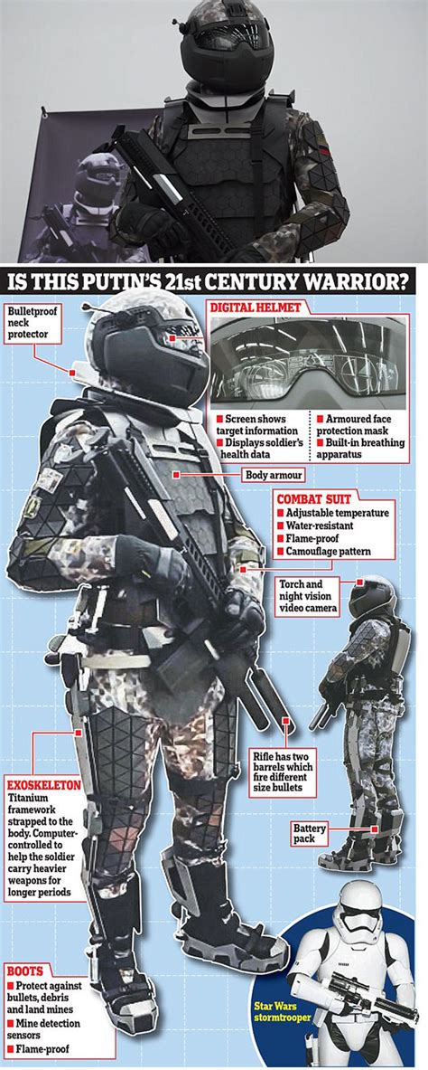 russia unveils star wars inspired stormtrooper combat armor complete with night vision techeblog